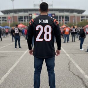 Bengals #28 Mixon Jersey